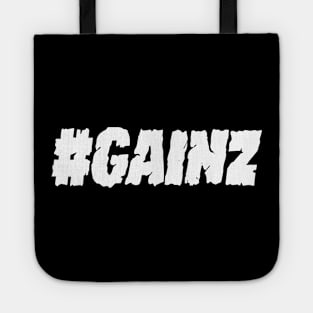 Gainz Hashtag Tote