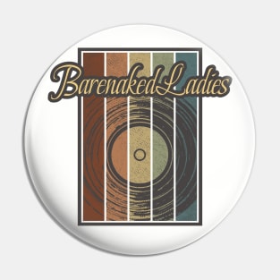 Barenaked Ladies Vynil Silhouette Pin