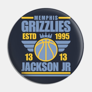 Memphis Grizzlies Jackson Jr 13 Basketball Retro Pin