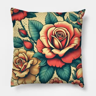 Red Rose Pillow