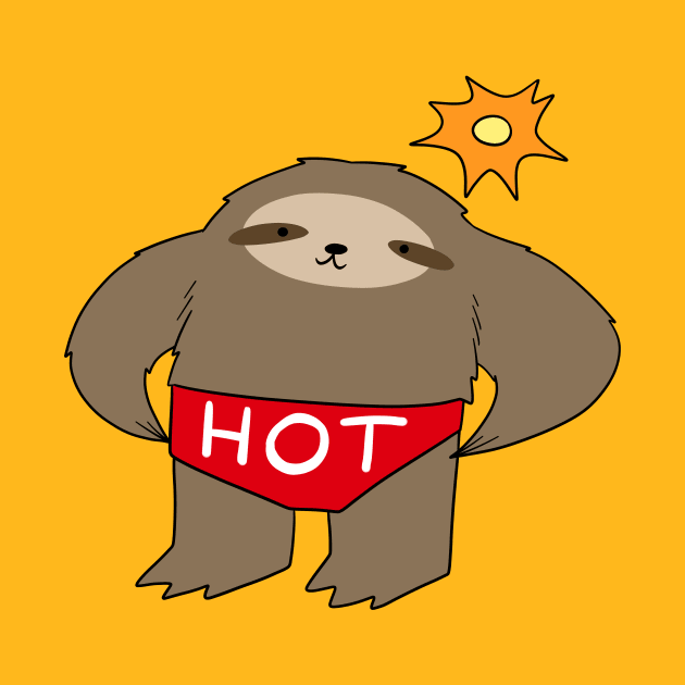 Hot Pants Sloth by saradaboru