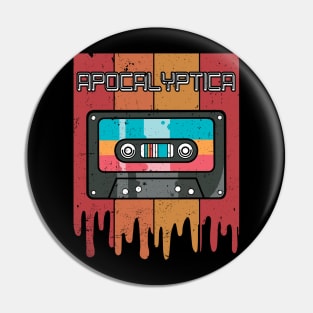 Classic Personalized Apocalyptica Proud Name Cassette Pin