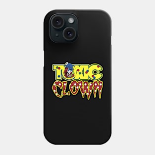 Toxic Clown large logo Phone Case