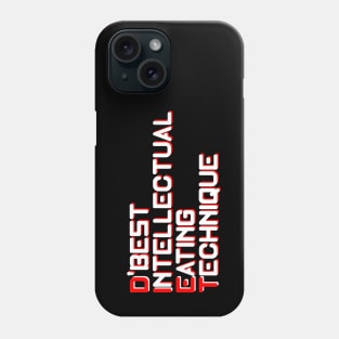 Diet Technique Dark Tee Phone Case