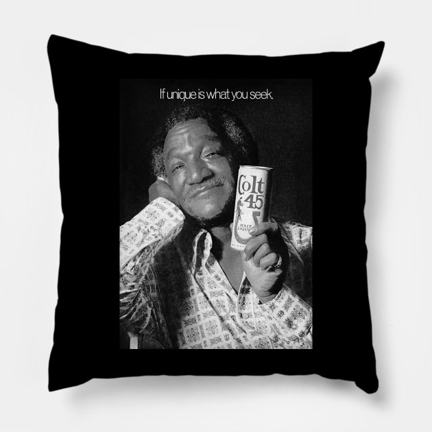 If Uniques is what you Seek Colt 45 Pillow by neng