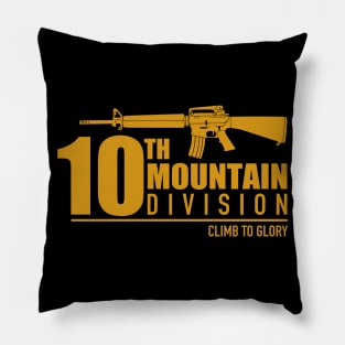 10th Mountain Division Pillow