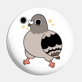 Happy Pigeon Pin