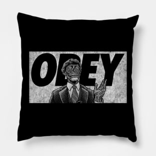 They Live, DISTRESSED, John Carpenter, Cult Classic Pillow