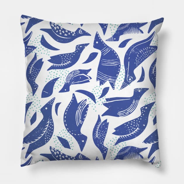 Xilogravura Pillow by bibsstore