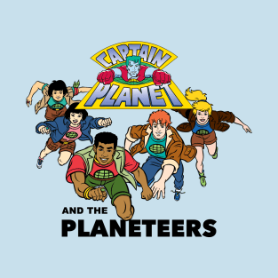 Captain Planet and the Planeteers T-Shirt