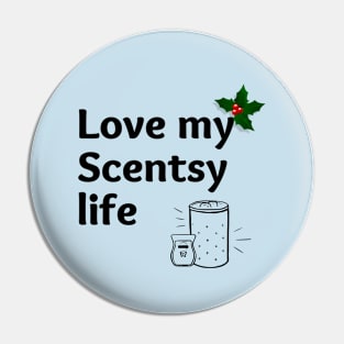 love my scentsy life christmas Pin