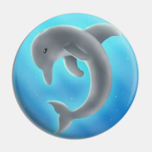 Baby dolphin Pin