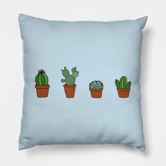 Cacti Pillow by katielavigna