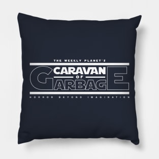 The Weekly Planet's 'Caravan Of Garbage' Pillow