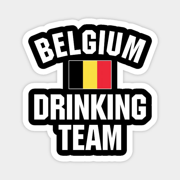 Belgium Drinking Team Magnet by SimonL