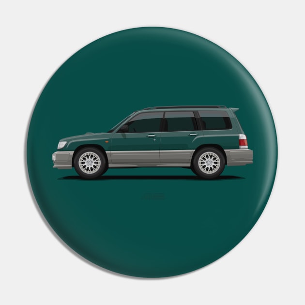 Forester SF Green Pin by ARVwerks