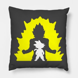 Yellow super saiyan Pillow