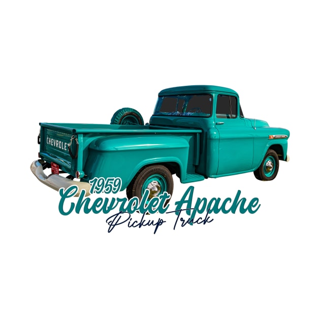 Restored 1959 Chevrolet Apache Pickup Truck by Gestalt Imagery