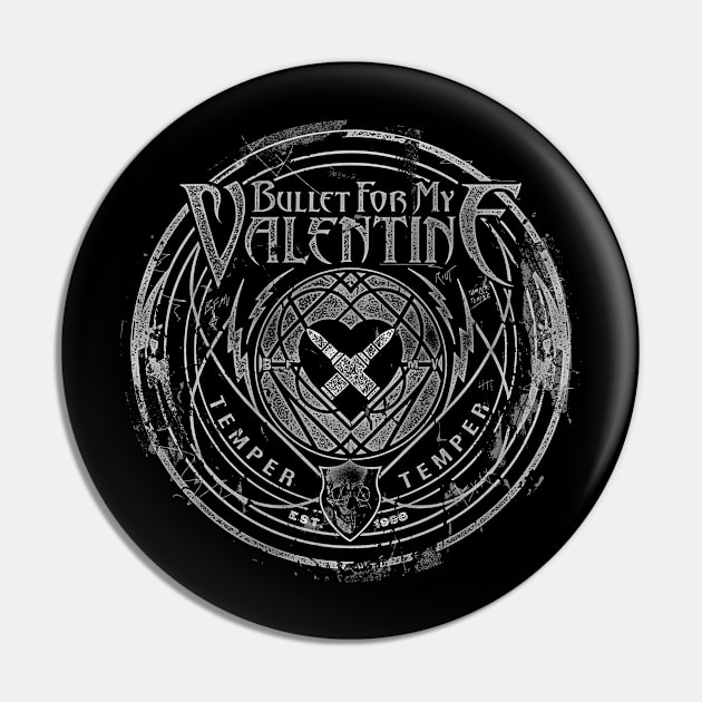 Bullet For My Valentine Pin by Cartooned Factory