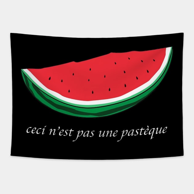 This Is Not A Watermelon - Palestine Flag Tapestry by Zimmermanr Liame