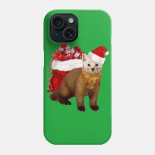 Xmas Pine Marten Phone Case