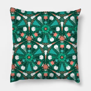 Christmas holiday gnomes Pillow