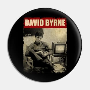 David Byrne - RETRO STYLE Pin