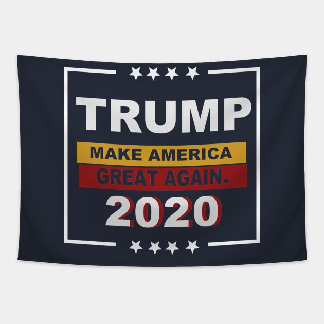 TRUMP make America great again 2020 Tapestry by BahaaAli