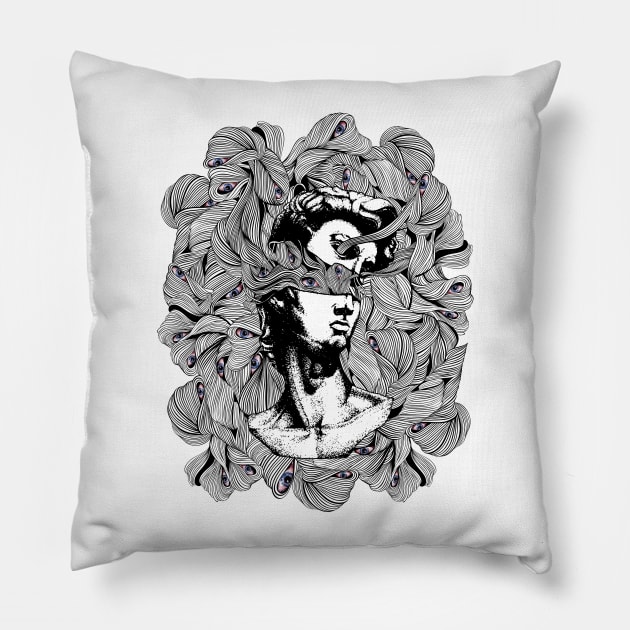 David.Eye-catching. Pillow by EnHitro