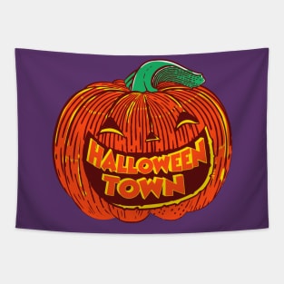 Halloween Town Tapestry