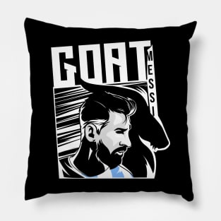 Messi // Argentina Goat Pillow