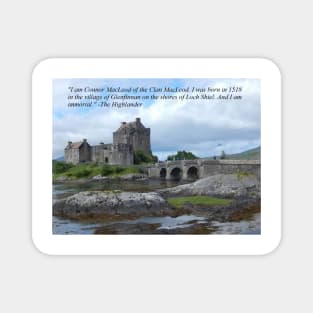 Connor MacLeod Castle Magnet