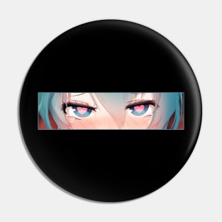 Lewd Miku Eyes Pin