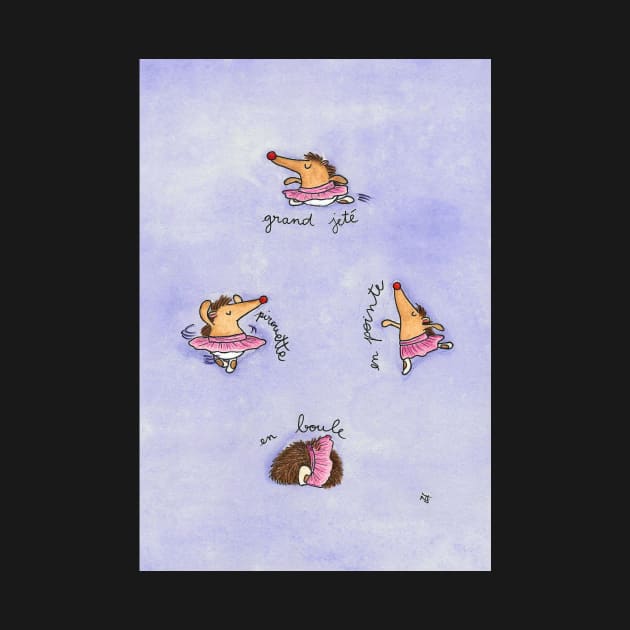 Hedgehog Ballet by nicolejanes