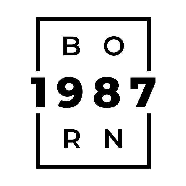 Born 1987 by hubcon