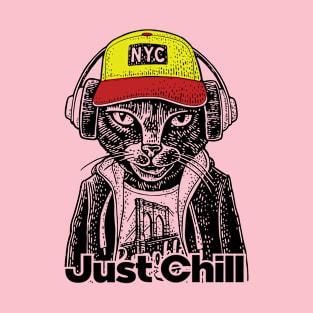 Just Chillin | Cat Shirt T-Shirt