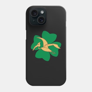 Shamrock dino Phone Case