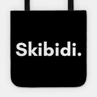 Skibidi Logo Parody Spoof Tote