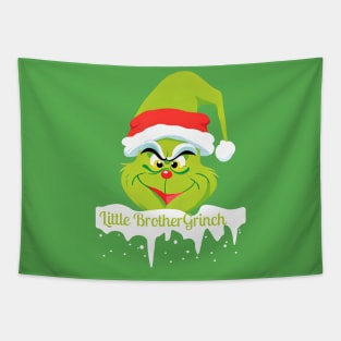 Little brother grinch Tapestry