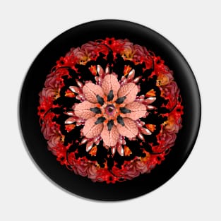 flame crows mandala Pin