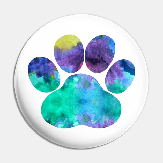 Dog Paw Pin by BittenByErmines