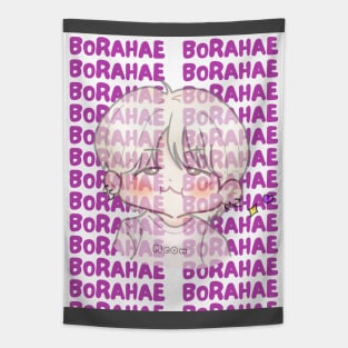 borahae bts tshirt Tapestry