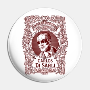 Carlos Di Sarli (in red) Pin