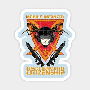 Mobile Infantry Crest Magnet