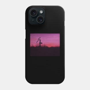 Sunrise at the pump Phone Case