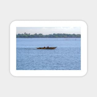 Fishing Boat, Boracay Island, Philippines Magnet