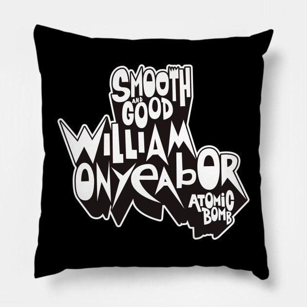 William Onyeabor Tribute T-Shirt - African Funk Music Icon Pillow by Boogosh