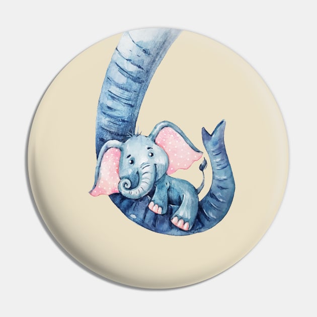 BaBy Elephant Pin by Mako Design 