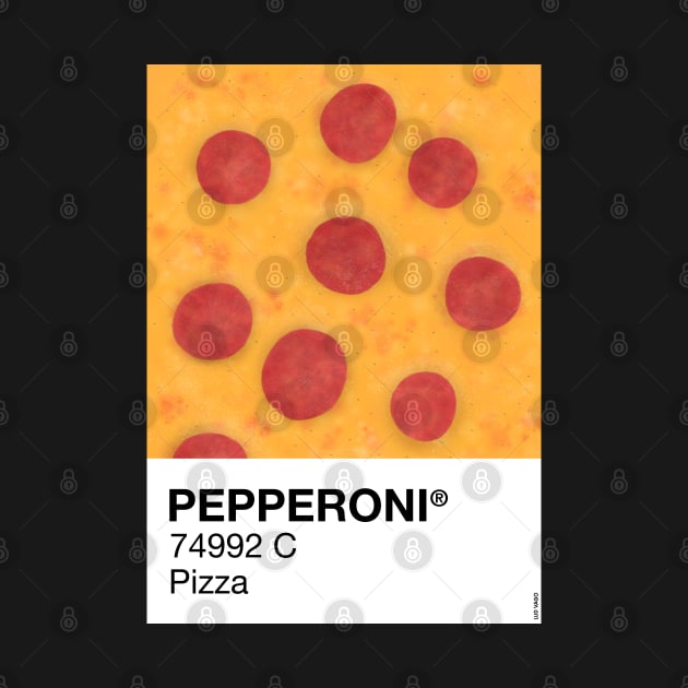 Pepperoni pizza by ludvago