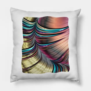 Rainbow Slinky Pillow